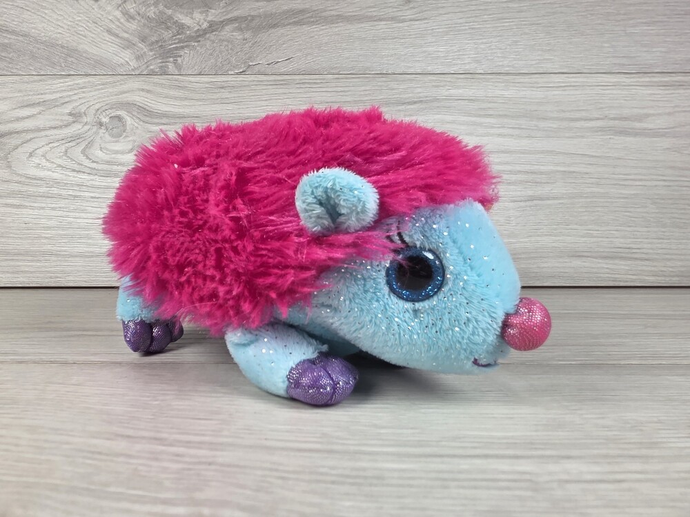 Hanna Hedgehog Plush by First & Main FamZoo – Colorful Cartoon-Style Soft SU18